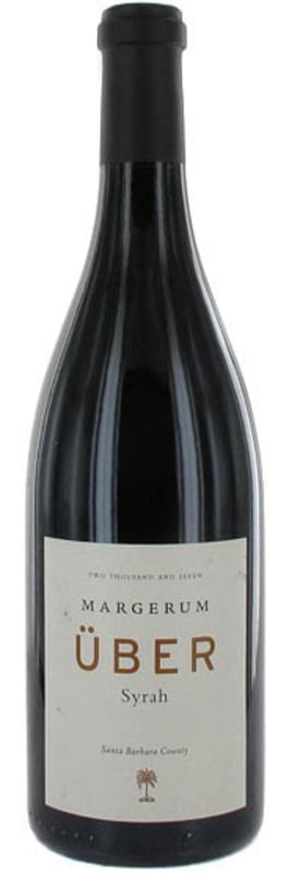 Margerum Uber Syrah 2015 Front Bottle Shot