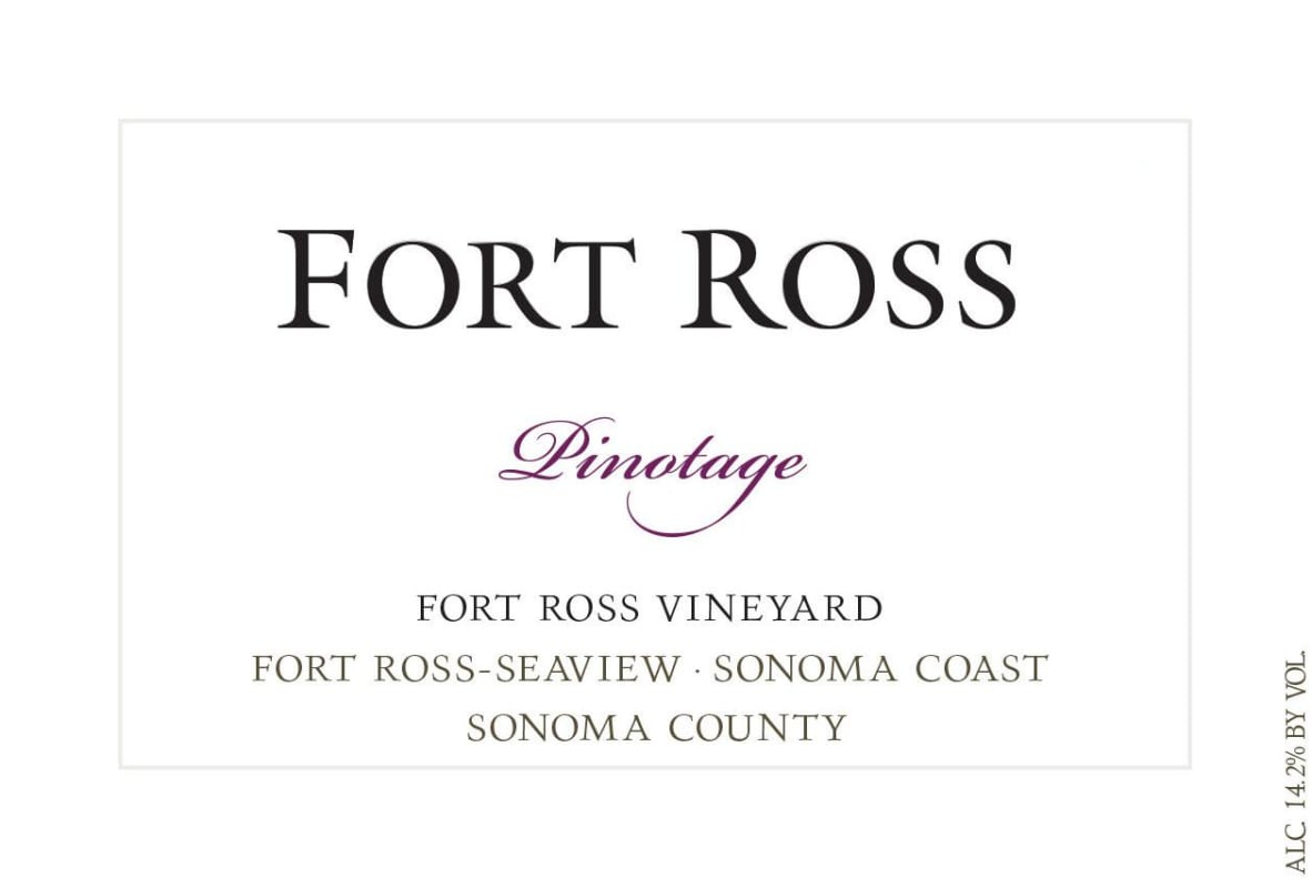 Fort Ross Vineyard Pinotage 2013 Front Label