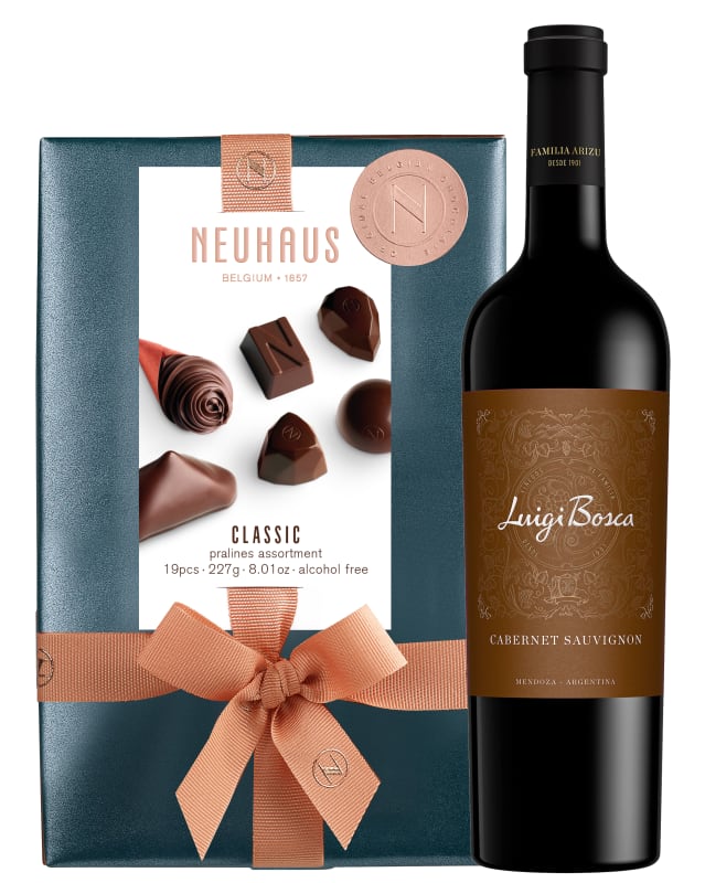 Cabernet Sauvignon & Neuhaus Dark Chocolates Gift Set Gift Product Image