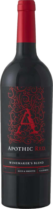 Apothic Red Blend 2022 Front Bottle Shot
