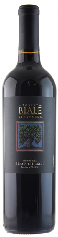 Robert Biale Vineyards Black Chicken Zinfandel 2019 Front Bottle Shot