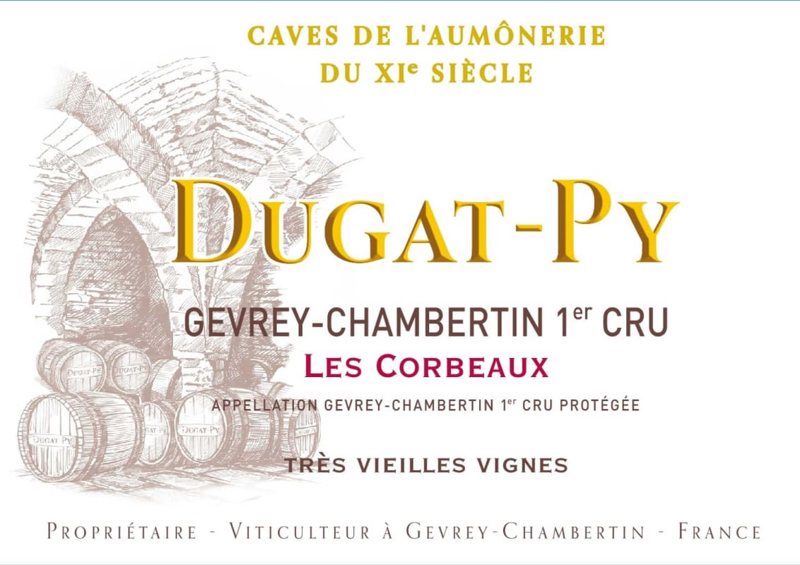 Dugat-Py Gevrey-Chambertin Les Corbeaux Premier Cru Vieilles Vignes 2017 Front Label
