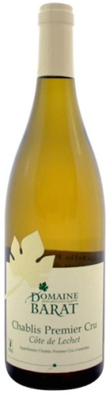 Domaine Barat Chablis Cote de Lechet Premier Cru 2024 Front Bottle Shot