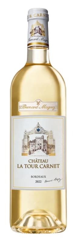 Chateau La Tour Carnet Blanc 2022 Front Bottle Shot