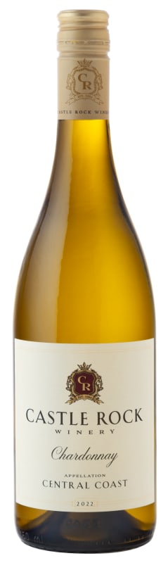 Castle Rock Central Coast Chardonnay 2022 Front Bottle Shot
