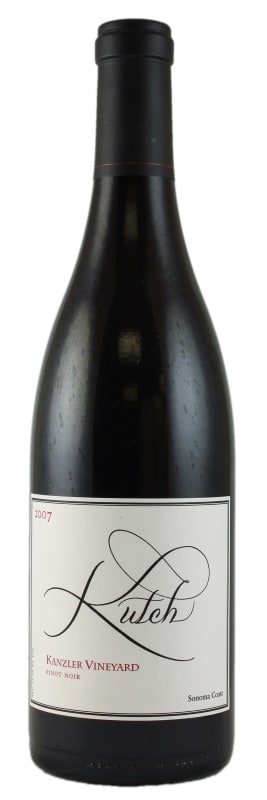 Kutch Wines Kanzler Vineyard Pinot Noir 2007 Front Bottle Shot