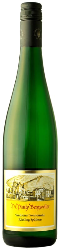 Dr. Pauly-Bergweiler Wehlener Sonnenuhr Spatlese 2014 Front Bottle Shot