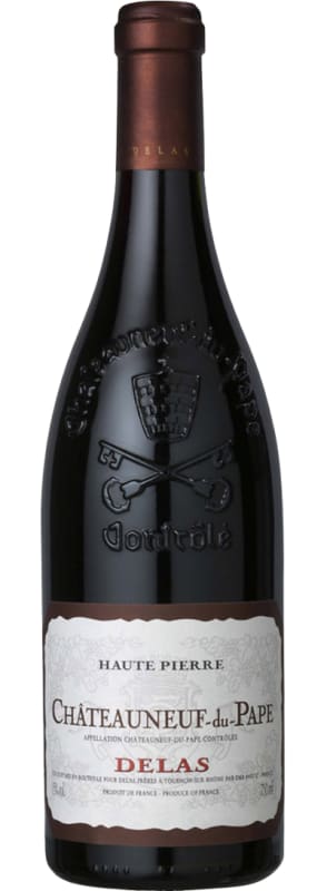 Delas Chateauneuf-du-Pape Haute Pierre 2013 Front Bottle Shot