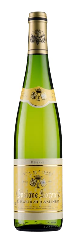Gustave Lorentz Reserve Gewurztraminer 2019 Front Bottle Shot