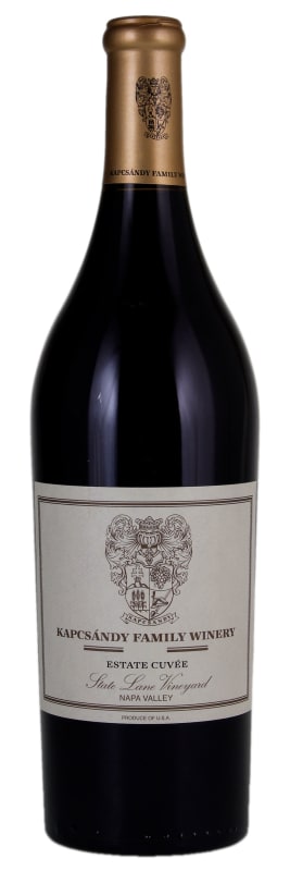 Kapcsandy Family Winery State Lane Vineyard Estate Cuvee 2016 Front Bottle Shot