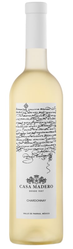 Casa Madero Chardonnay 2021 Front Bottle Shot