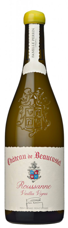 Chateau de Beaucastel Chateauneuf-du-Pape Roussanne Vieilles Vignes 2024 Front Bottle Shot
