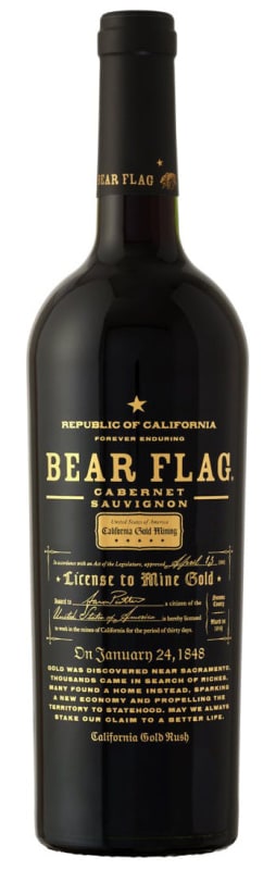 Bear Flag Cabernet Sauvignon 2017 Front Bottle Shot