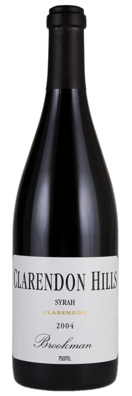 Clarendon Hills Brookman Syrah 2004 Front Bottle Shot
