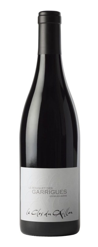 Clos du Caillou Cotes du Rhone Bouquet de Garrigues 2018 Front Bottle Shot