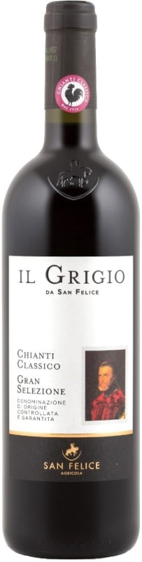 San Felice Il Grigio Chianti Classico Gran Selezione 2014 Front Bottle Shot