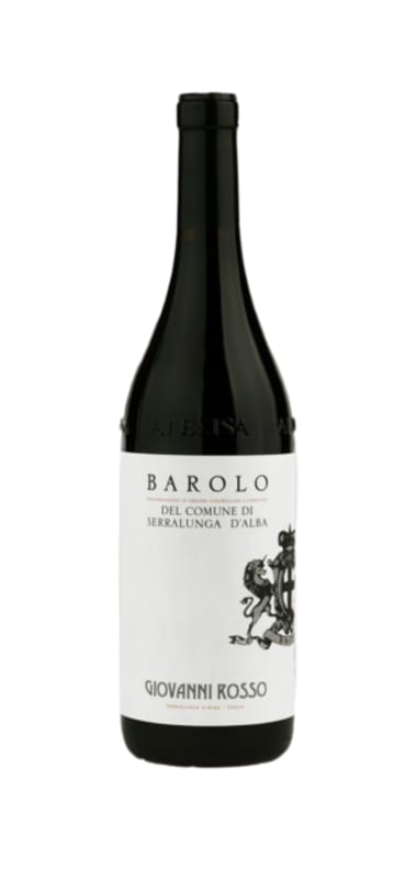 Giovanni Rosso Barolo del Comune di Serralunga d'Alba 2017 Front Bottle Shot