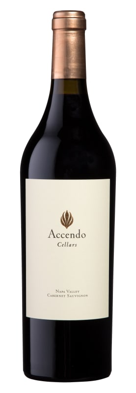 Accendo Cellars Cabernet Sauvignon 2018 Front Bottle Shot