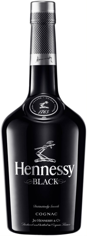 Hennessy Black Cognac Front Bottle Shot