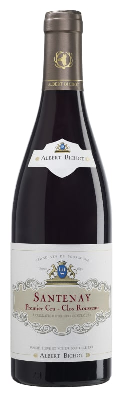 Albert Bichot Santenay Clos Rousseau Premier Cru 2018 Front Bottle Shot