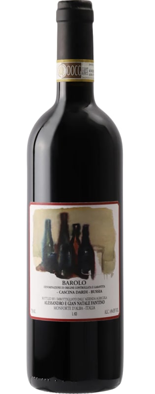 Alessandro & Gian Natale Fantino Cascina Dardi Bussia Barolo 2017 Front Bottle Shot