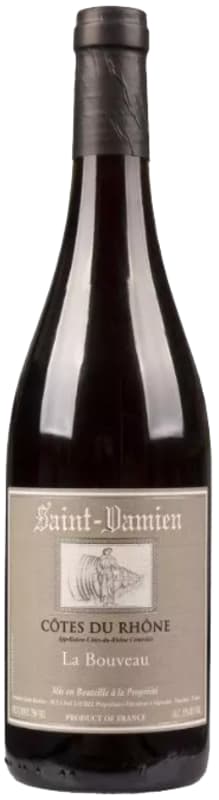 Domaine Saint-Damien Cotes du Rhone La Bouveau 2020 Front Bottle Shot