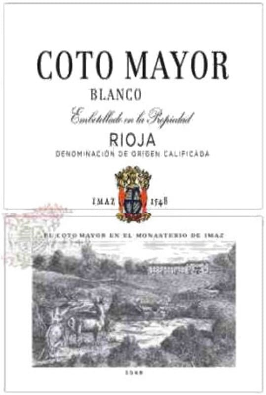 El Coto Coto Mayor Blanco 2016 Front Label