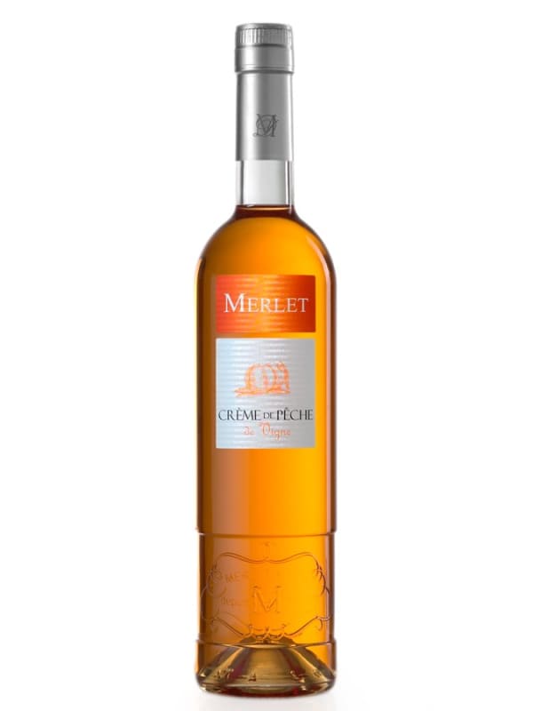 Merlet Creme de Peche de Vigna Liqueur Front Bottle Shot