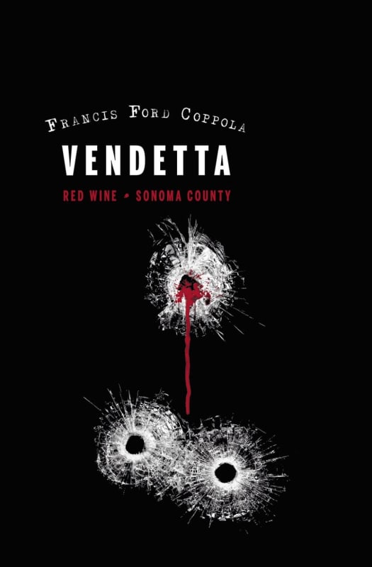 Francis Ford Coppola Vendetta Red Blend 2015 Front Label