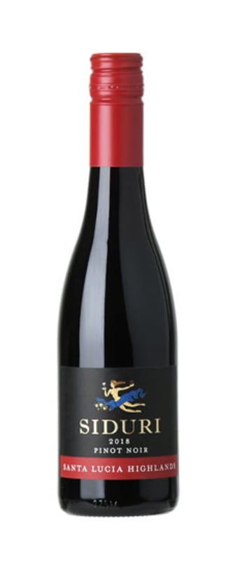 Siduri Santa Lucia Highlands Pinot Noir (375ML half-bottle) 2018 Front Bottle Shot