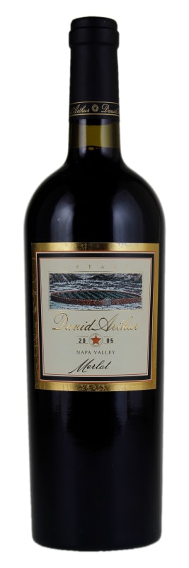 David Arthur Estate Merlot 2006 Front Bottle Shot