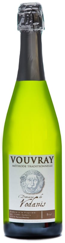 Domaine de Vodanis Vouvray Petillant Brut Front Bottle Shot