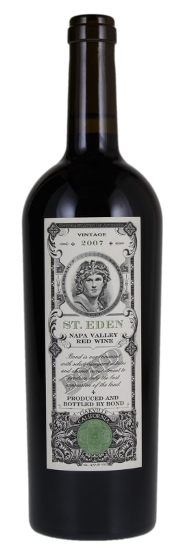 Bond St. Eden 2007 Front Bottle Shot