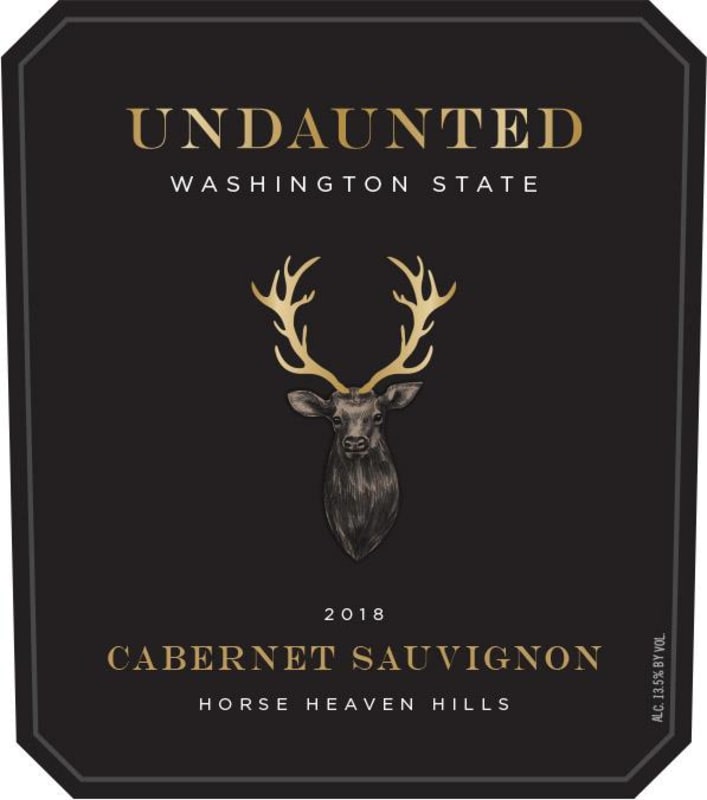 Undaunted Cabernet Sauvignon 2018 Front Label