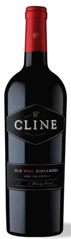 Cline Lodi Old Vine Zinfandel (375ML half-bottle) 2017 Front Bottle Shot