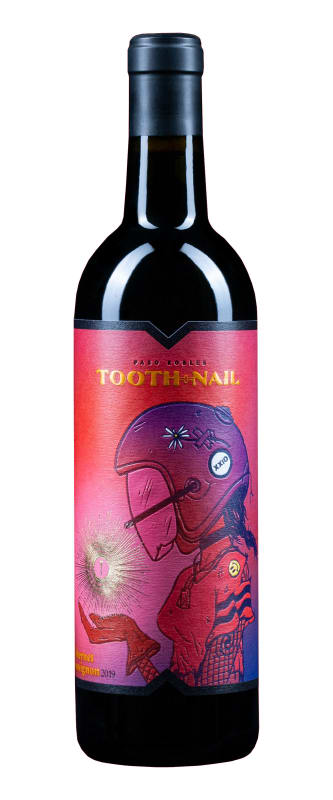 Tooth & Nail Cabernet Sauvignon 2019 Front Bottle Shot