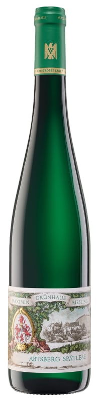 Maximin Grunhaus Abtsberg Riesling Spatlese 2023 Front Bottle Shot