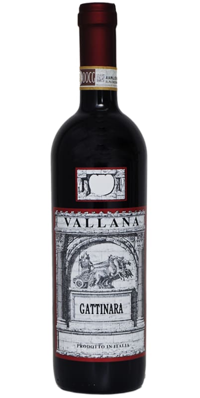 Vallana Gattinara 2010 Front Bottle Shot