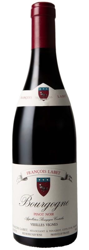 Francois Labet Bourgogne Pinot Noir Vieilles Vignes 2022 Front Bottle Shot