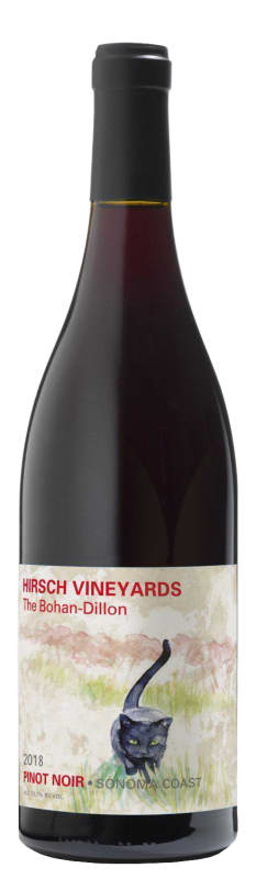 Hirsch Bohan Dillon Pinot Noir 2018 Front Bottle Shot