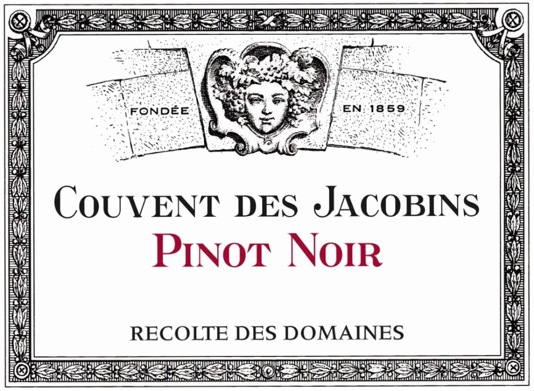 Louis Jadot Couvent des Jacobins Pinot Noir 2015 Front Label