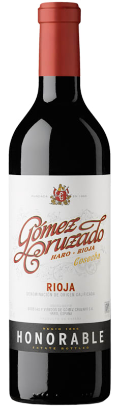 Gomez Cruzado Honorable Rioja 2019 Front Bottle Shot