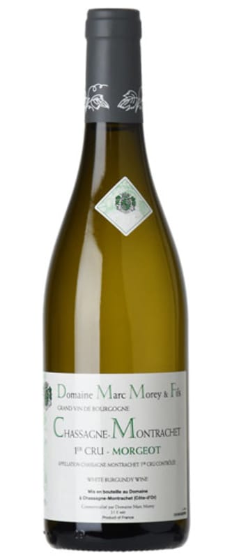 Domaine Marc Morey Chassagne-Montrachet Morgeot Premier Cru 2018 Front Bottle Shot