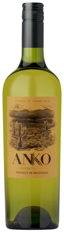 Anko Torrontes 2016 Front Bottle Shot