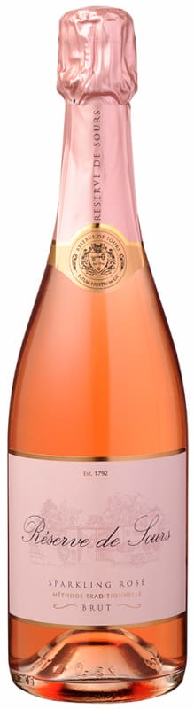 Chateau de Sours Reserve de Sours Sparkling Rose Front Bottle Shot