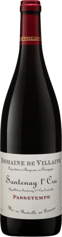 Domaine de Villaine Santenay Passetemps Premier Cru 2020 Front Bottle Shot