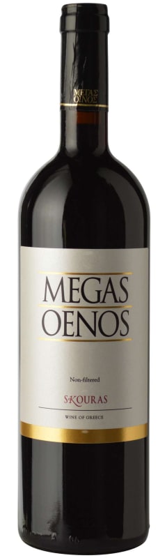 Skouras Megas Oenos Red 2013 Front Bottle Shot