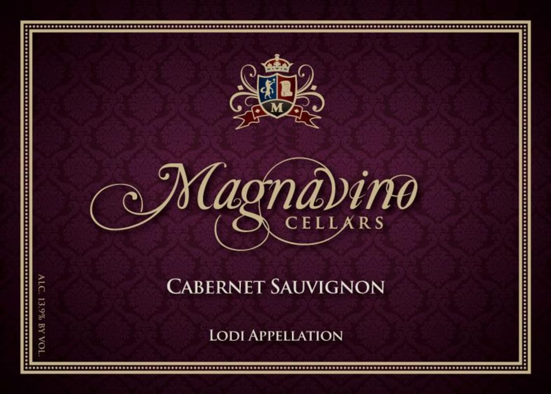Magnavino Cellars 2012 Front Label