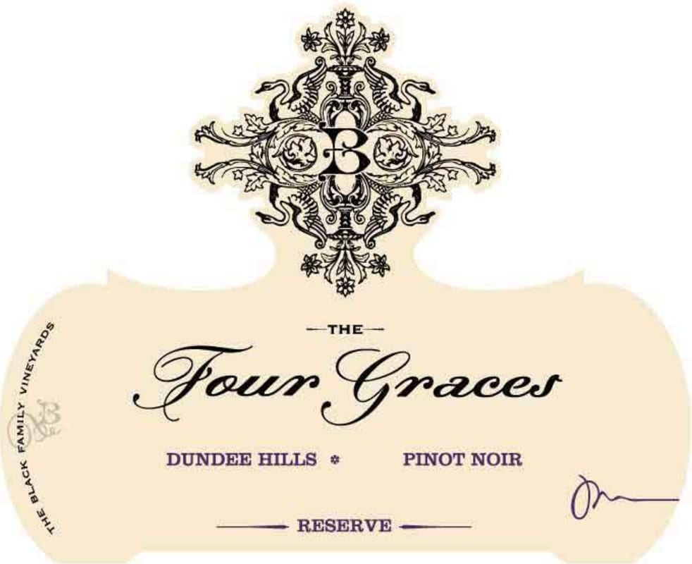 Four Graces Reserve Pinot Noir 2008 Front Label