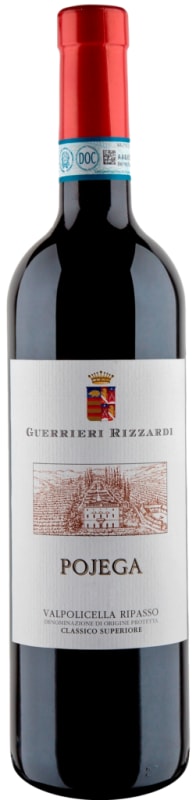 Guerrieri Rizzardi Pojega Ripasso della Valpolicella 2023 Front Bottle Shot